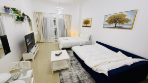 Spacious Studio with balcony Trafalgar Central tower International city Dubai